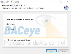 BACeye Software Tool