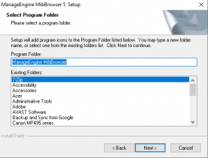 Manage Engine MIB Browser 4