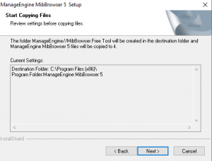 Manage Engine MIB Browser 5