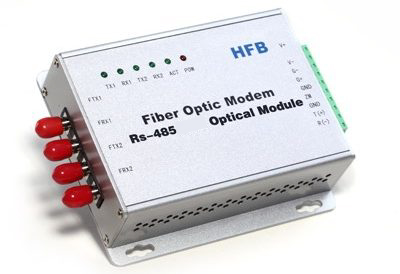 RS485 to Fiber Optic Converter with Redundant Ring