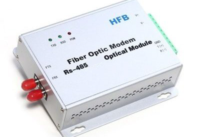 RS 485 to Fiber Optic Point-to-Point Converter
