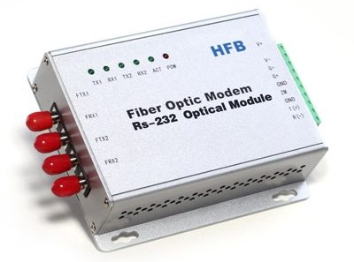 RS232 Fiber Optic Converter with Redundant Ring